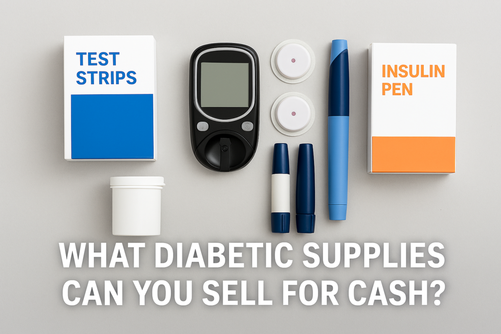 Diabetic supplies you can sell for cash